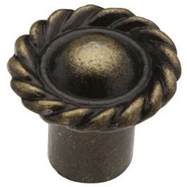 2-Pack .75-In. Antique Brass Cabinet Knob Sale