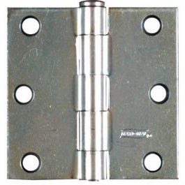 2-Pk., 3 x 3-In. Zinc Broad Hinges on Sale