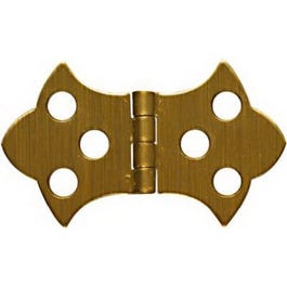 2-Pk., 1-5 16 x 2.25-In. Antique Brass Decorative Hinges For Sale