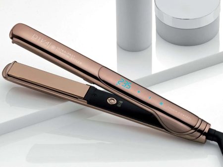 Diva Ultra Fast Gold Titanium Styler (Gold Rose) tiesintuvas Online Hot Sale