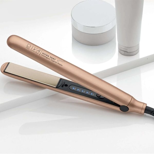 Diva Ultra Fast Intelligent Digital Styler tiesintuvas (rose gold) Fashion