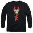 SAMURAI JACK : AKU FACE L\S ADULT T SHIRT 18\1 Black 3X Hot on Sale